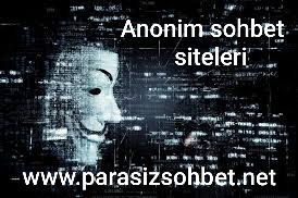 Anonim sohbet siteleri